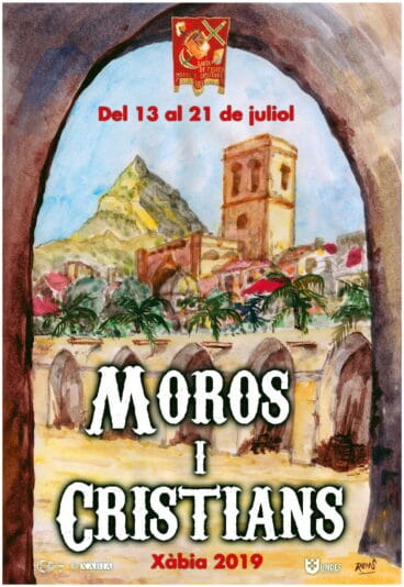 Cartel Moros i Cristians 2019 Xàbia