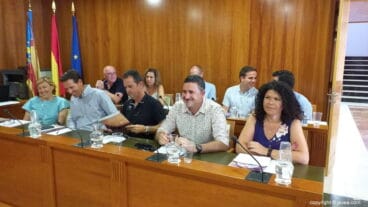 Concejales de la oposición de Xàbia