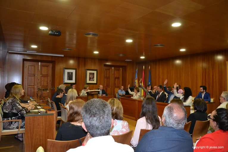 Taking of Possession in the City Council of Xàbia