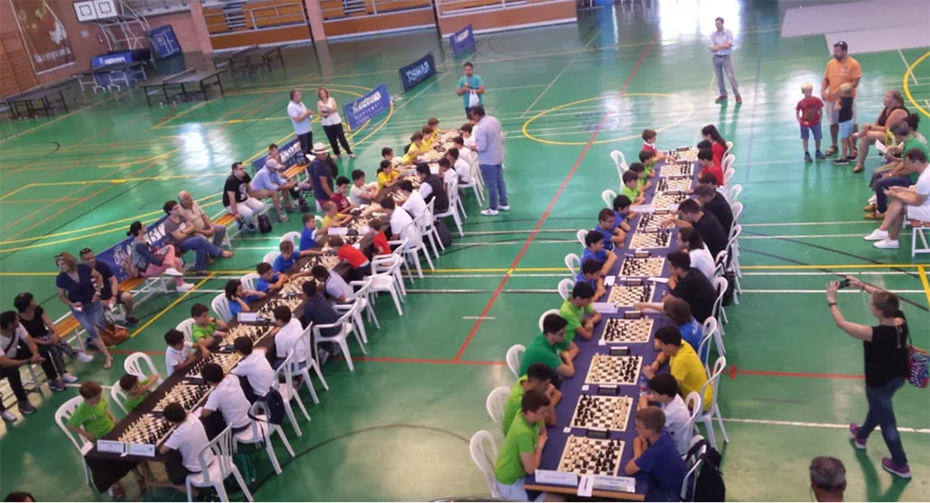 Equipos sobre los tableros