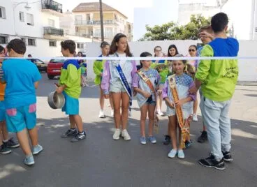 Inauguración de la zona de juegos infantil Día del Niño