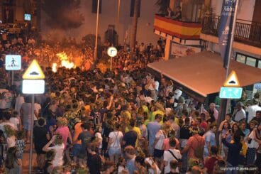 Nit de Focs- Fogueres Xàbia 2019