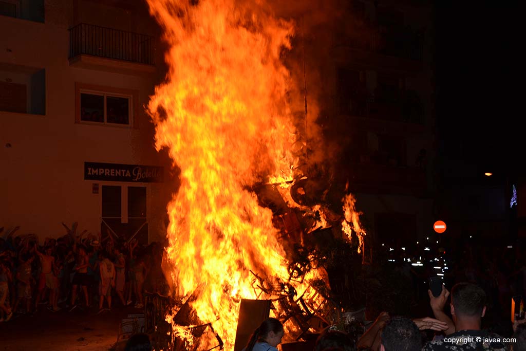 Nit de Focs- Fogueres Xàbia 2019