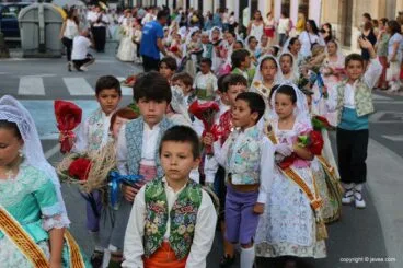 Ofrenda de flores a San Juan-Fogueres 2019 (64)