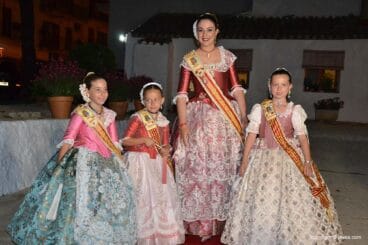 Serenata a las Reinas y Presidentas de Fogueres 2019