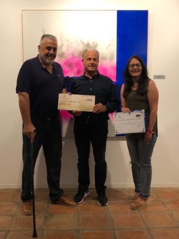 Tomás Sivera, ganador Certamen Pintura Vila de Pego
