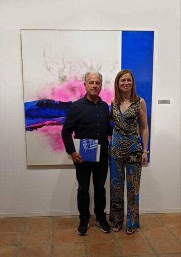 Tomás Sivera, ganador Certamen Pintura Vila de Pego