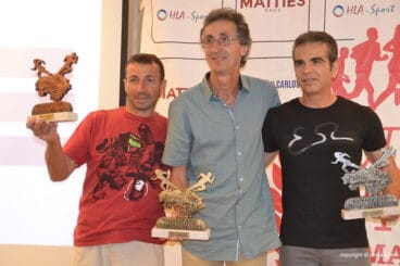 Víctor Fernández, José Enguix y Antonio Ortega.