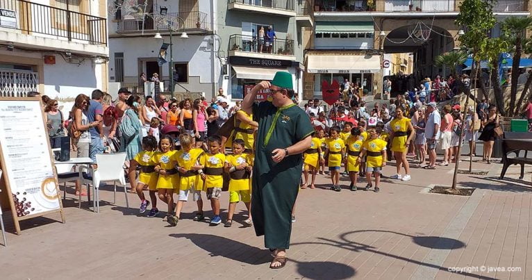 Kinderparade der Mauren und Christen Xàbia 2019