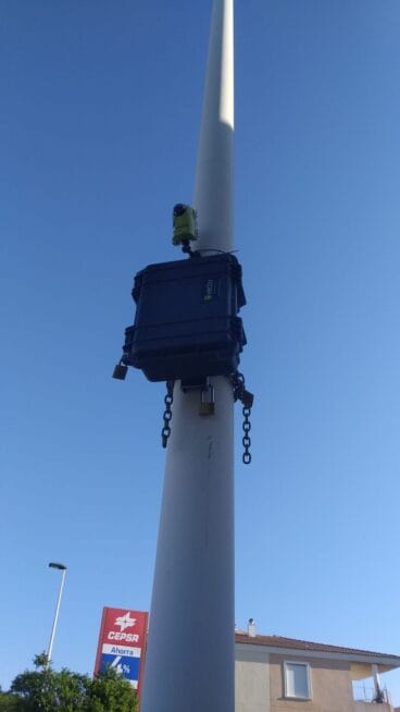 Cámara en la carretera Cabo la Nao