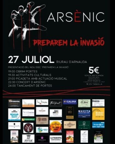 Concierto presentación de Arsènic