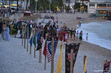 Desembarco y embajada mora