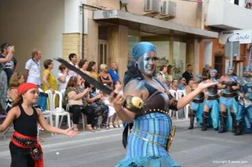Desfile de Gala Fiestas Moros y Cristianos Xàbia 2019