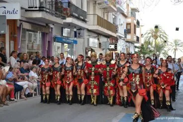 Desfile de Gala Fiestas Moros y Cristianos Xàbia 2019