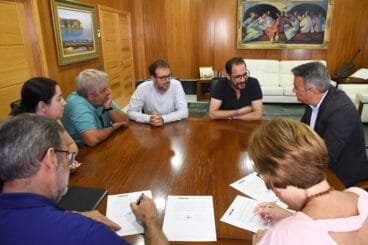 Firma acta replanteo Auditorio Xàbia