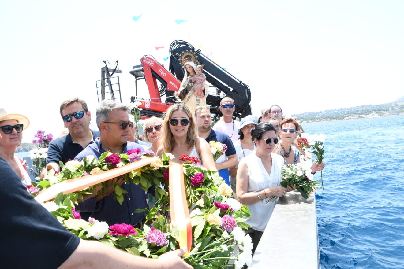 Procesión marinera en Xàbia