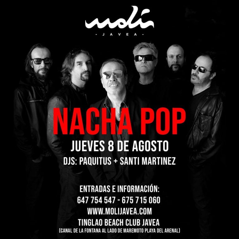 Nacha Pop Movida Madrileña - Molí Jávea
