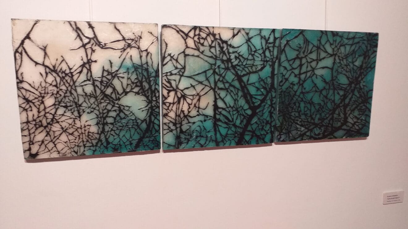 Presentación de la exposición colectiva Dones+Art