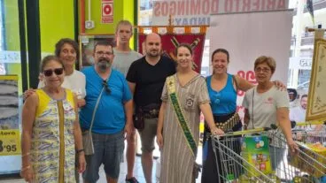 Recogida de alimentos para Cáritas