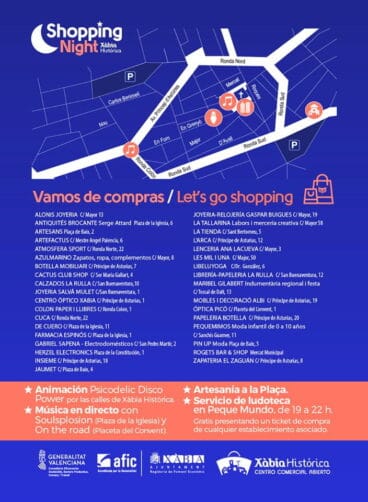 Shopping Night Xàbia Histórica