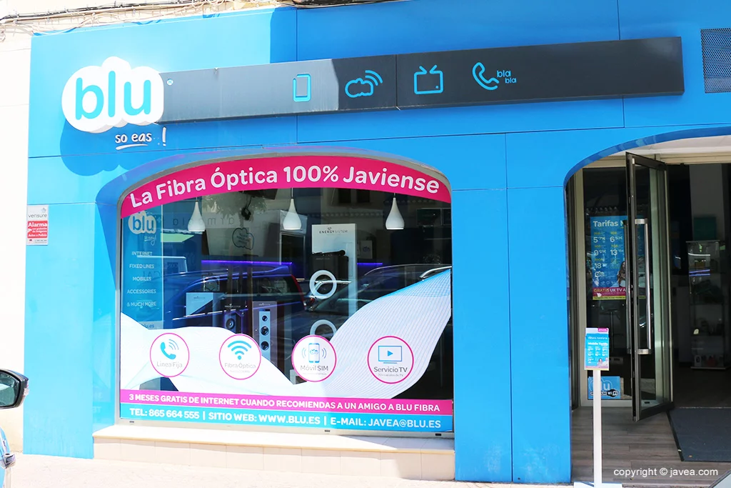 Contratar fibra óptica en Jávea – Blu