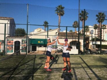 Ganadoras Padel Primera categoría Femenina