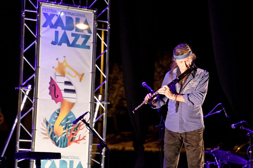 Jorge Pardo en el Xàbia Jazz