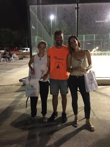Participantes torneo padel