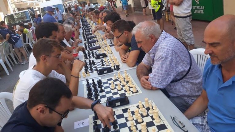 Partidas de ajedrez en Xàbia