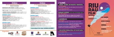 Programa de actividades Riurau Film Festival
