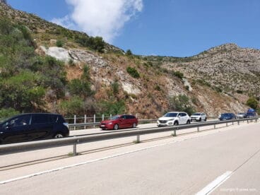 Retención de tráfico en la AP7