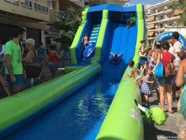 Aquajocs en las Fiestas de Loreto de Xàbia 2019