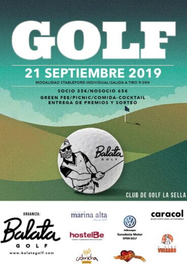 Cartel Trofeo Balata 2019 – La Sella Golf