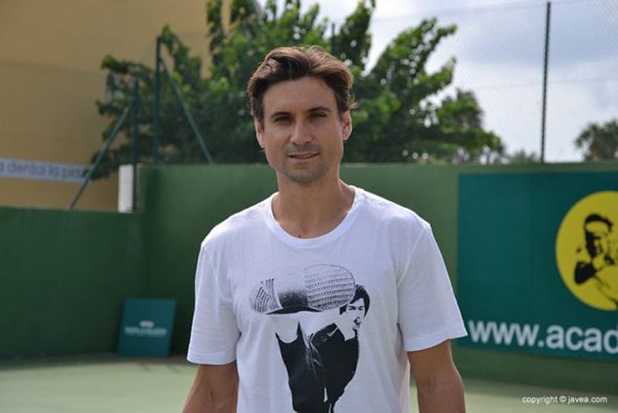 Imagen: David Ferrer en el CT Jávea
