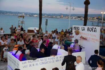Peña la Bufa en el desfile de carrozas