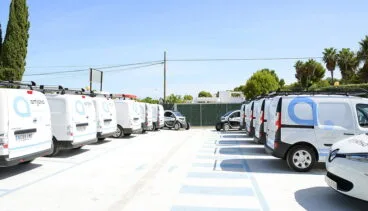 Flota eléctrica de Amjasa
