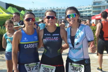 Gaastra junto a Juárez y Cardenete podio femenino olímpico