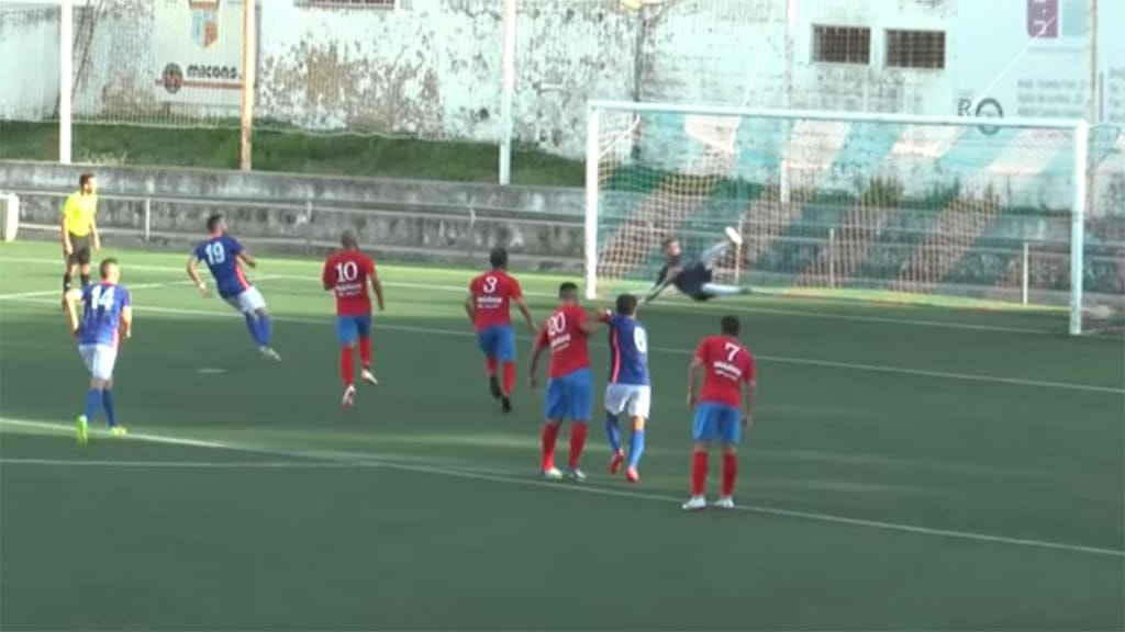 Imagen: Guerrero marcando el penalti