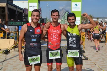 Ivars junto a Soler y Traver