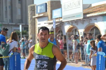 Jaume Escortell durante la prueba