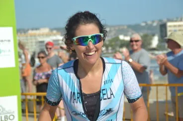 Marcela Juárez segunda en meta