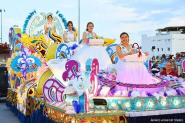Mayoralesas en la Carroza