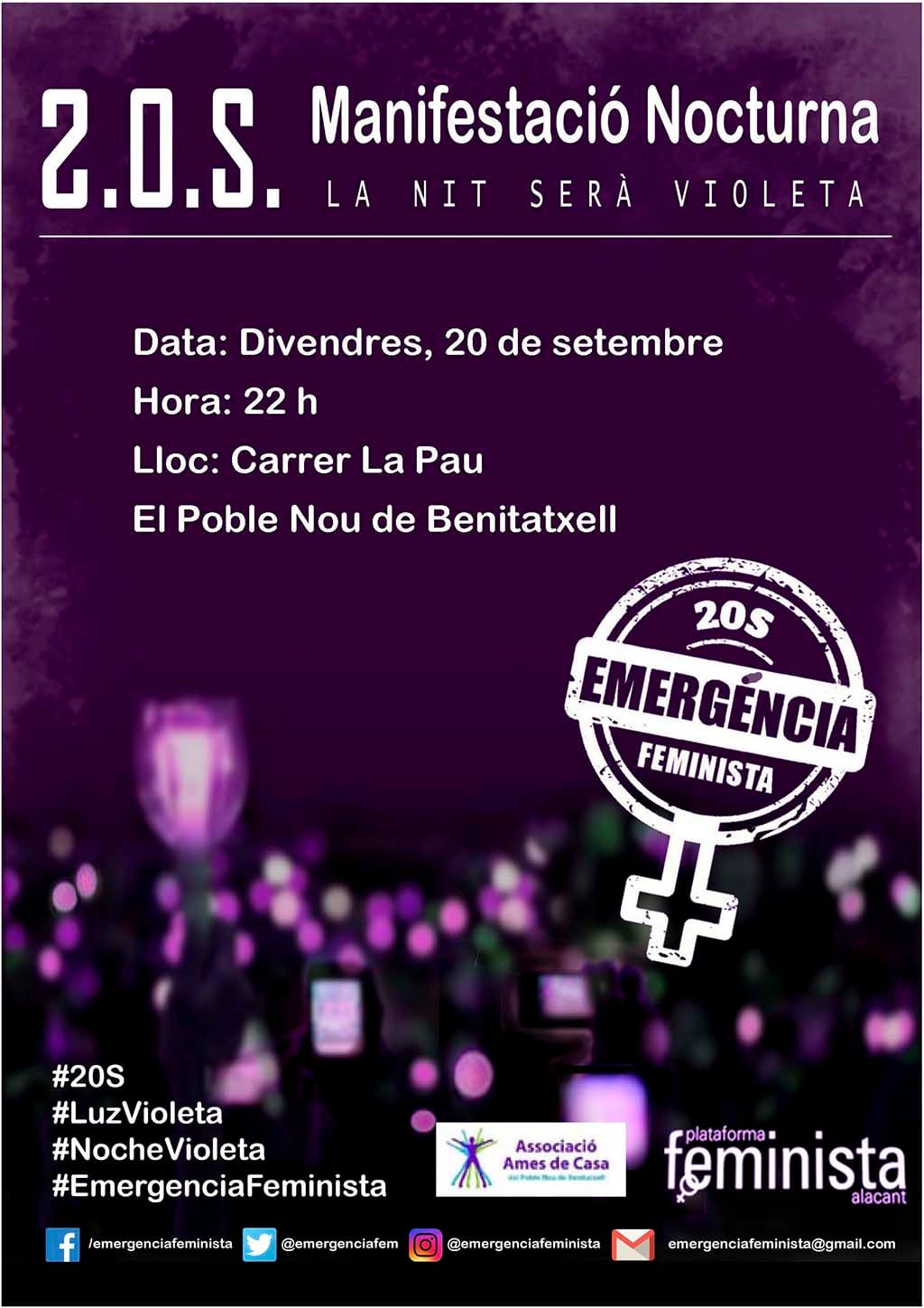 Imagen: Movimiento Feminista el 20 de septiembre