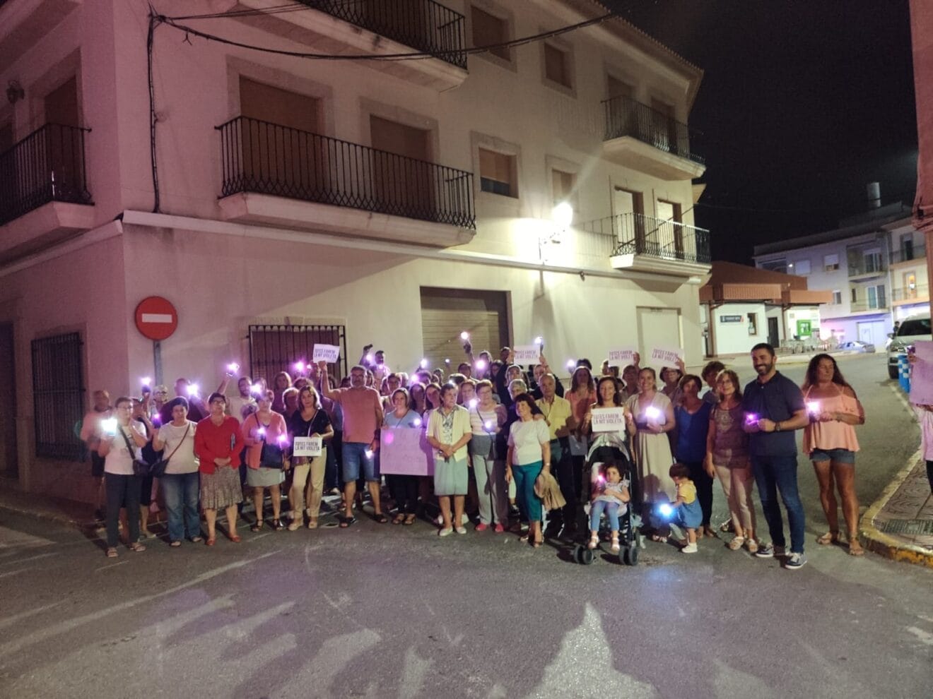 Noche violeta Benitatxell