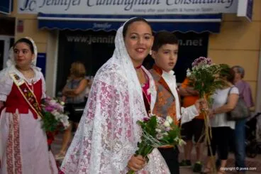 Representantes de les Fogueres de Sant Joan