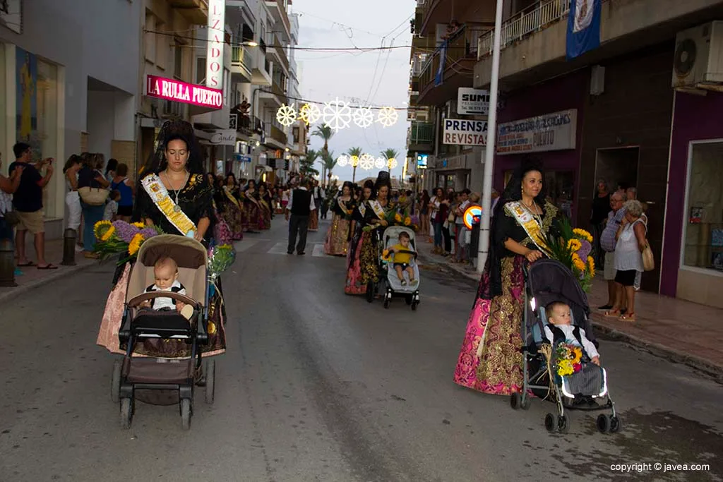 Miembros de la Comisión de Fiestas Mare de Déu de Loreto