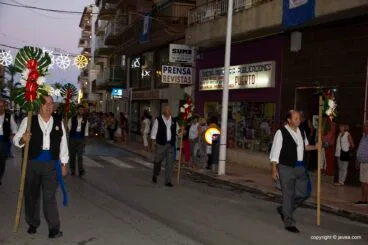 Miembros de la Comisión de Fiestas Mare de Déu de Loreto