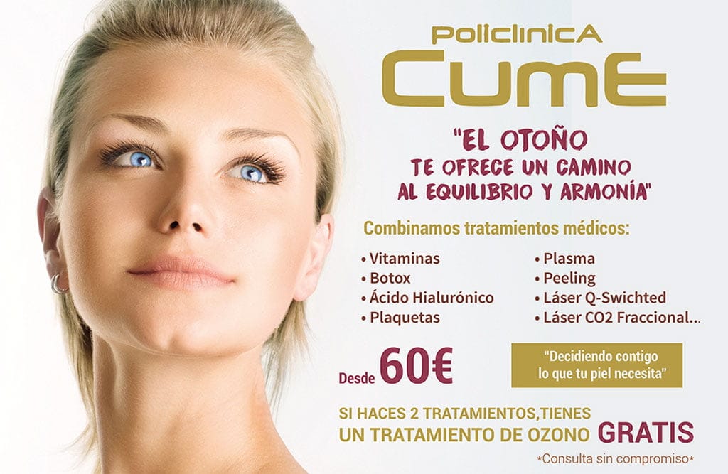 Imagen: Promoción tratamientos médicos estéticos desde 60€ en Jávea - Policlínica CUME