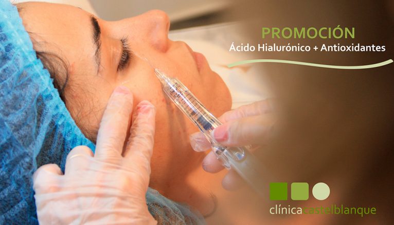 Promoción de ácido hialurónico después del verano - Clínica Estética Castelblanque