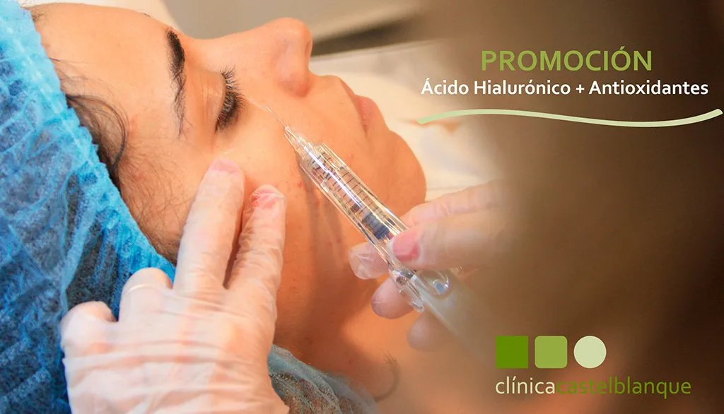 Promoción de ácido hialurónico después del verano - Clínica Estética Castelblanque